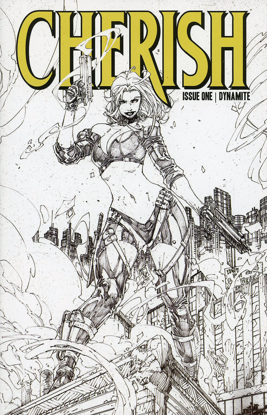 Cherish #1 Cover F Incentive Brett Booth Black & White Cover