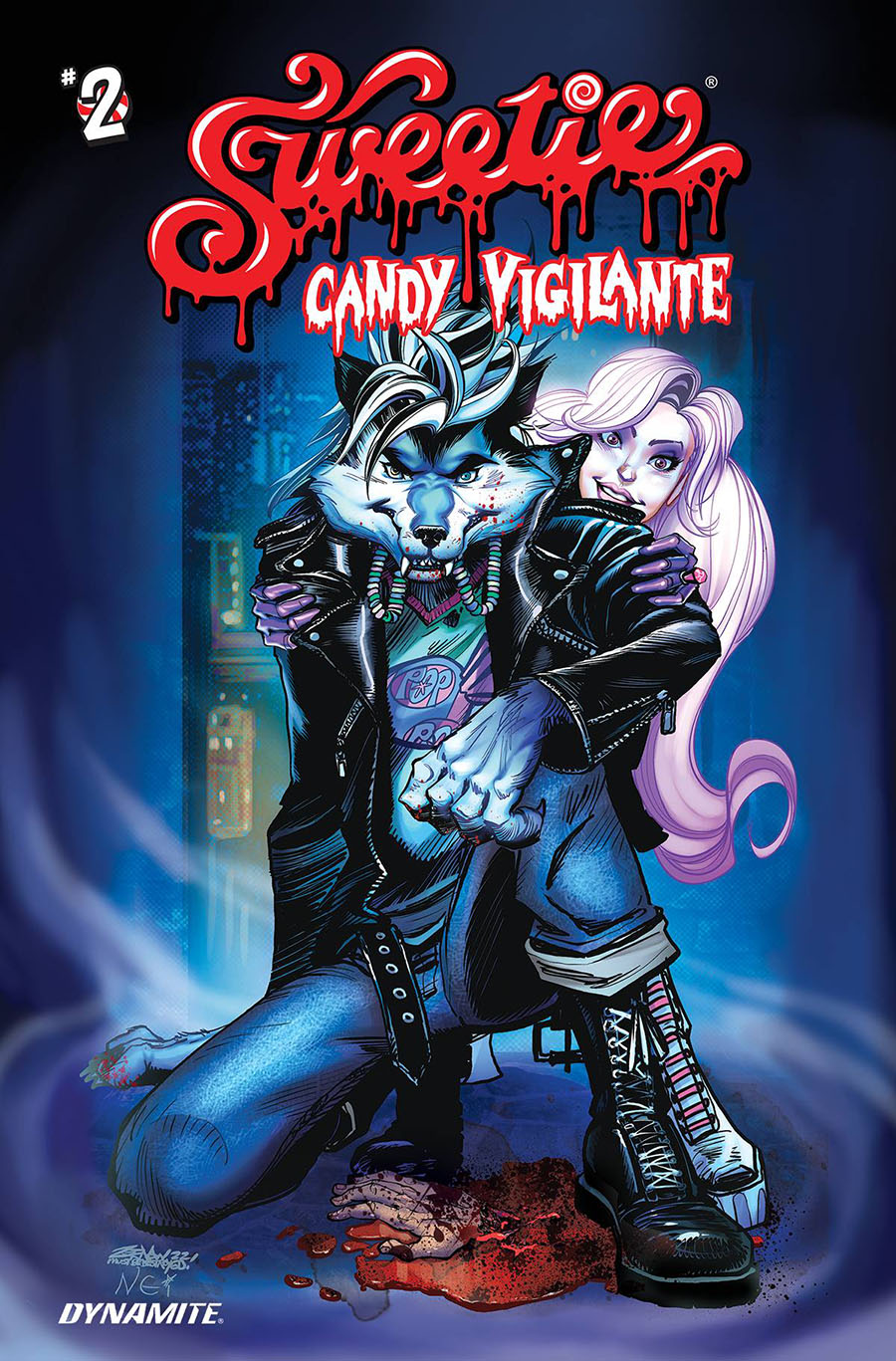 Sweetie Candy Vigilante #2 Cover D Incentive Jeff Zornow Candy Wolf & Sweetie Variant Cover