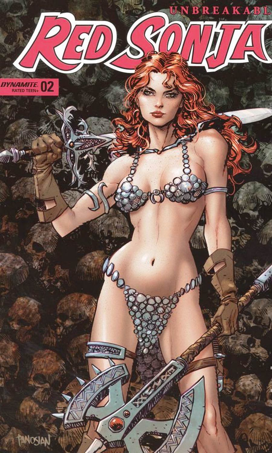 Unbreakable Red Sonja #2 Cover F Incentive Dan Panosian Variant Cover