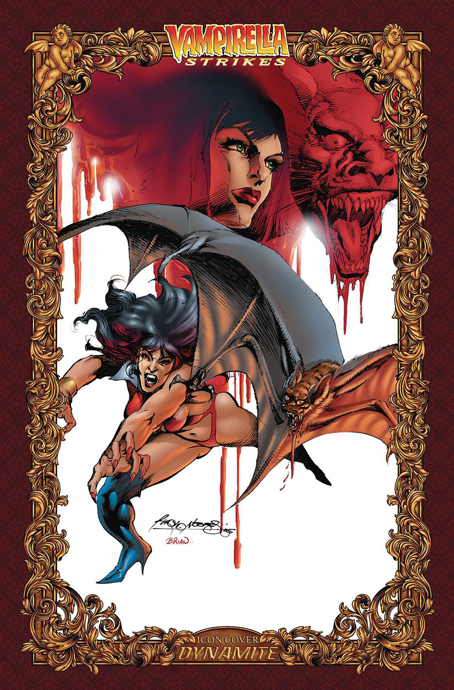 Vampirella Strikes Vol 3 #7 Cover F Incentive Rudy Nebres Modern Icon Variant Cover