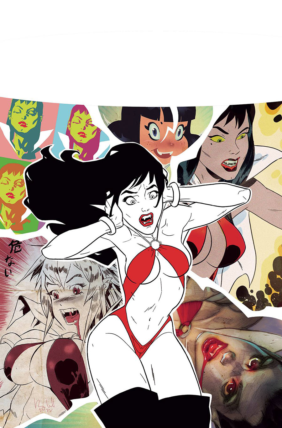 Vampirella Strikes Vol 3 #7 Cover I Incentive Ben Caldwell Virgin Cover