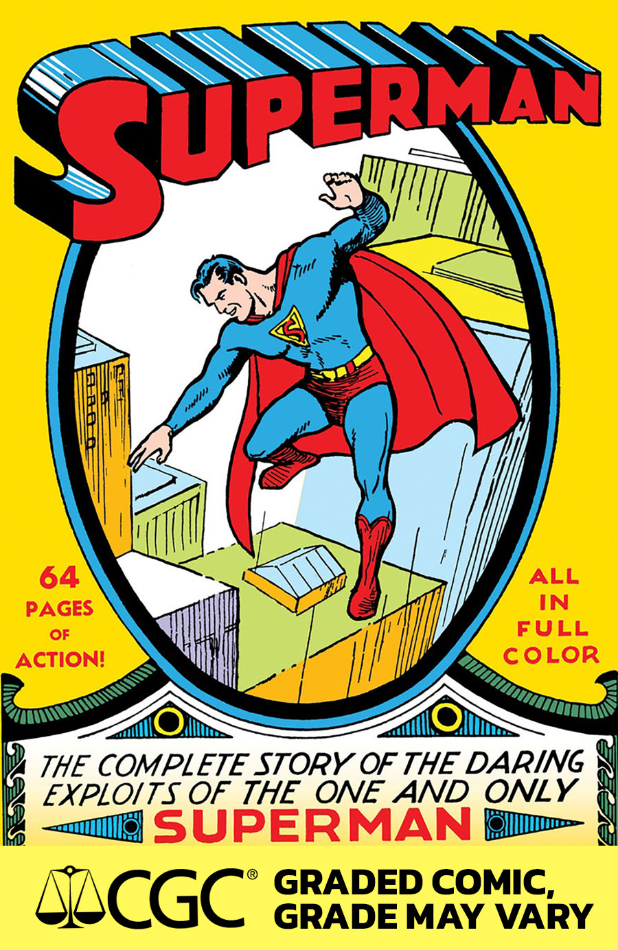 Superman #1 Cover C Facsimile Edition (2022) DF CGC Graded 9.6 Or Higher