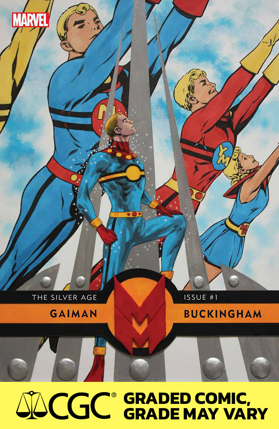 Miracleman By Gaiman & Buckingham The Silver Age #1 Cover H DF CGC Graded 9.6 Or Higher