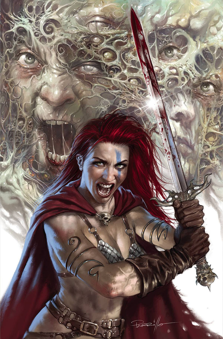 Unbreakable Red Sonja #2 Cover L Limited Edition Lucio Parrillo Virgin Cover