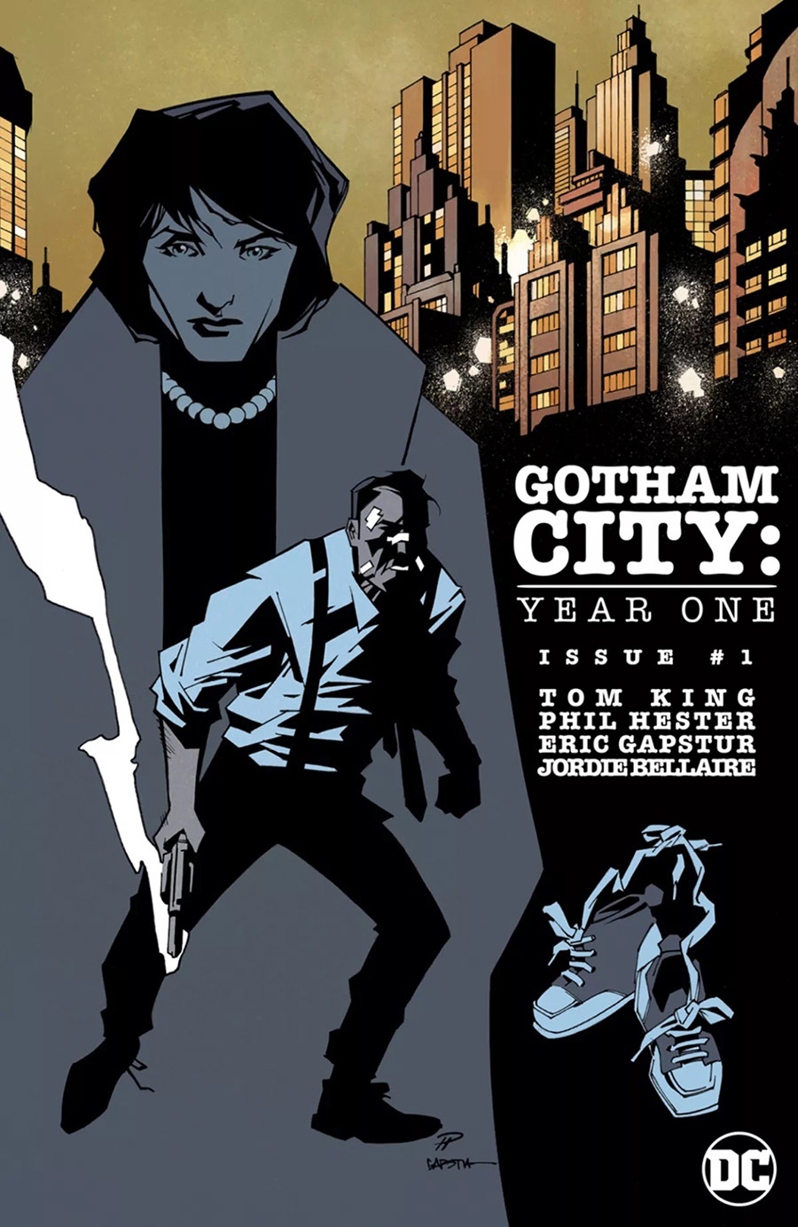 Gotham City Year One #1 Cover D DF Signed By Tom King