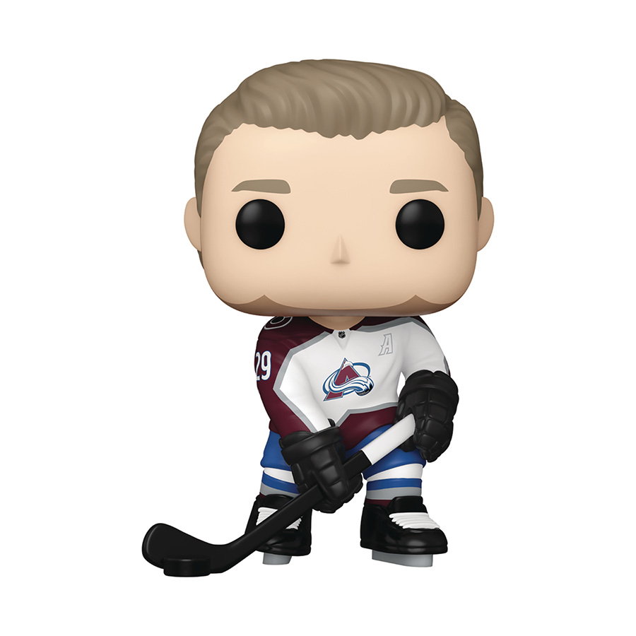 POP NHL Avalanche Nathan MacKinnon Away Vinyl Figure