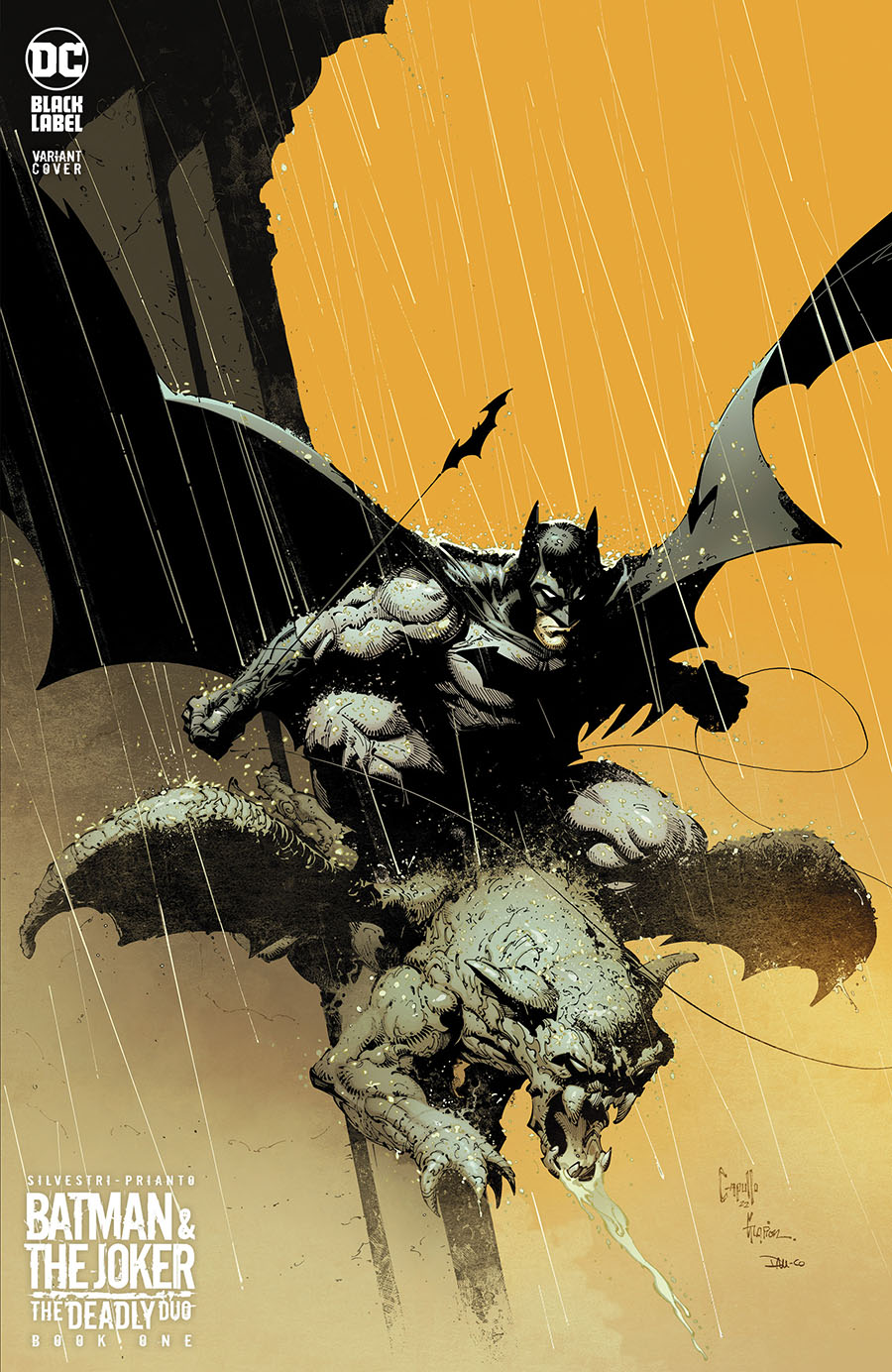 Batman & The Joker The Deadly Duo #1 Cover B Variant Greg Capullo Batman Cover