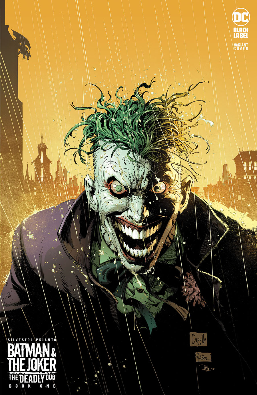 Batman & The Joker The Deadly Duo #1 Cover C Variant Greg Capullo Joker Cover