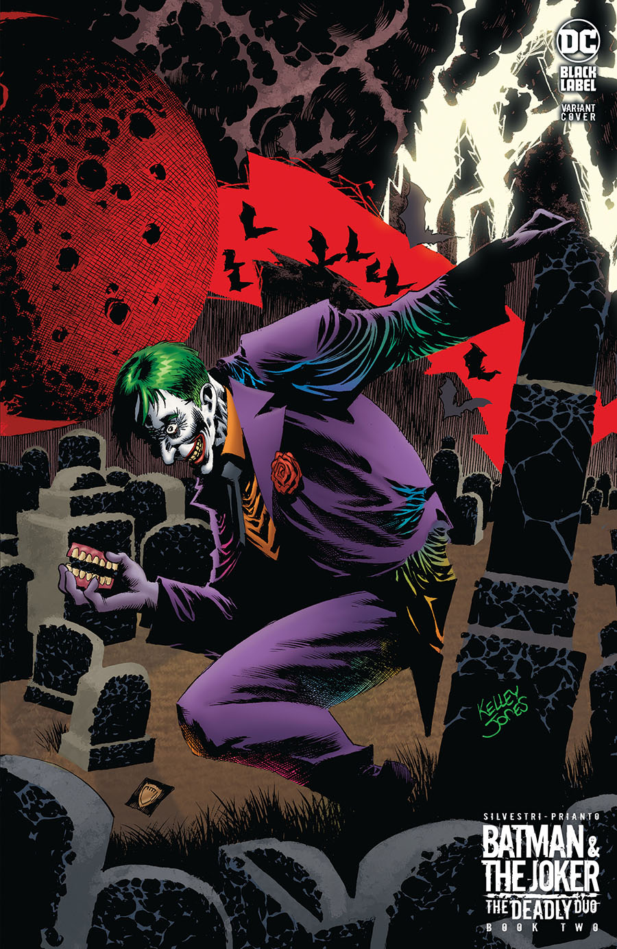Batman & The Joker The Deadly Duo #2 Cover C Variant Kelley Jones Joker Cover