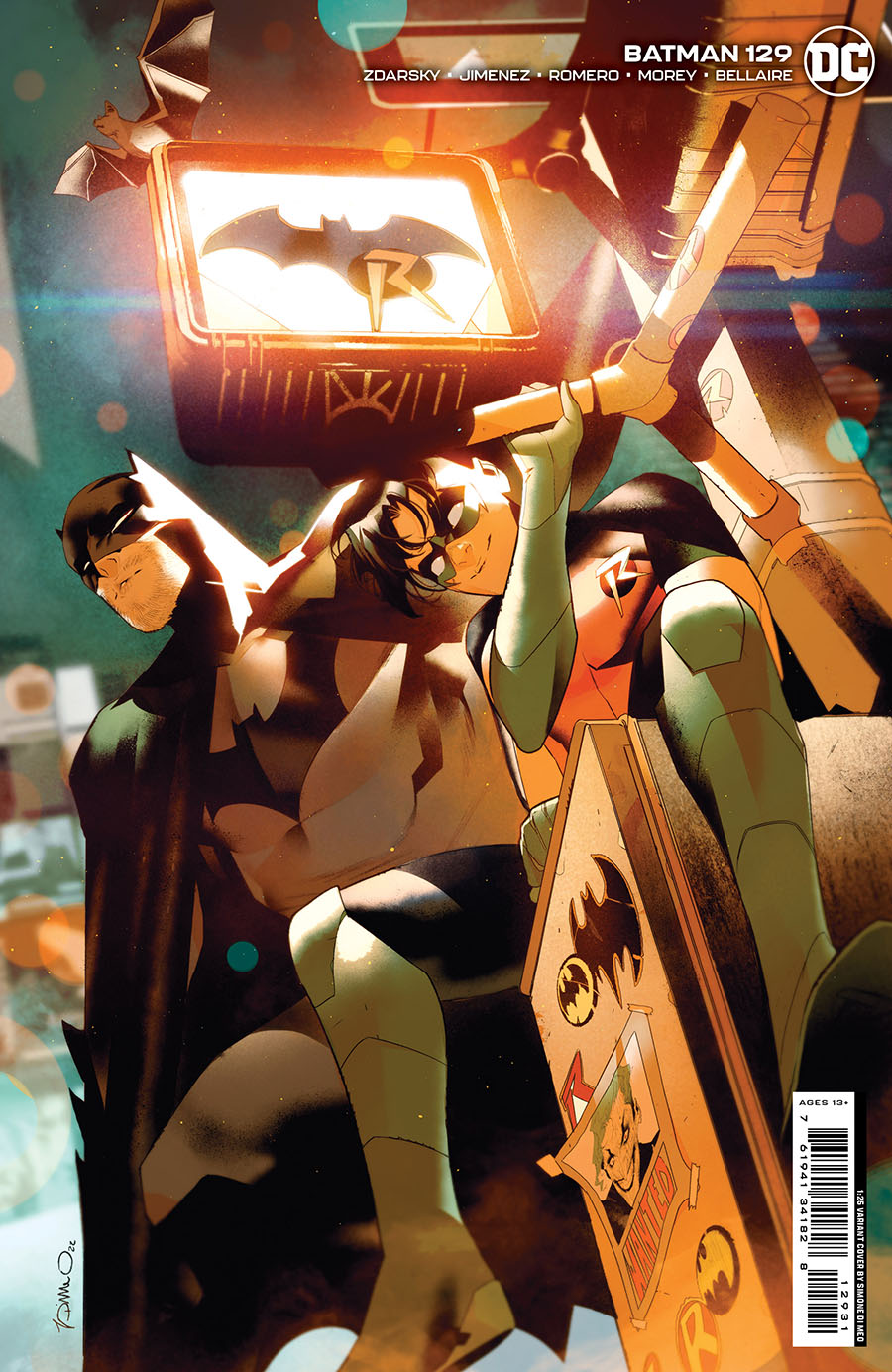 Batman Vol 3 #129 Cover E Incentive Simone Di Meo Card Stock Variant Cover