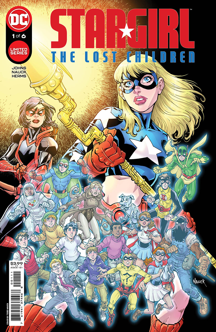 Stargirl The Lost Children #1 Cover A Regular Todd Nauck Cover