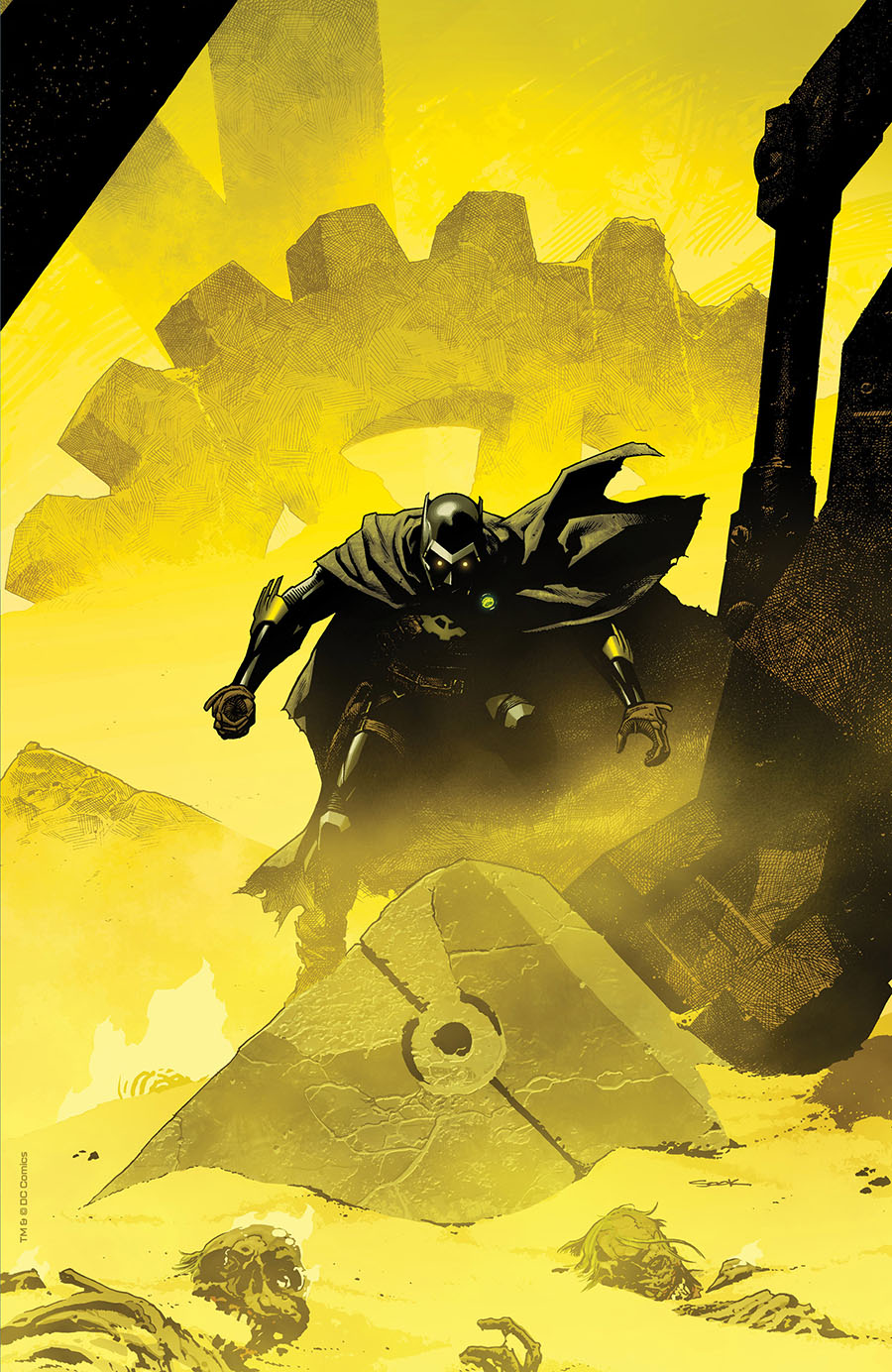 Dark Crisis Worlds Without A Justice League Batman #1 (One Shot) Cover D Incentive Ryan Sook Foil Variant Cover