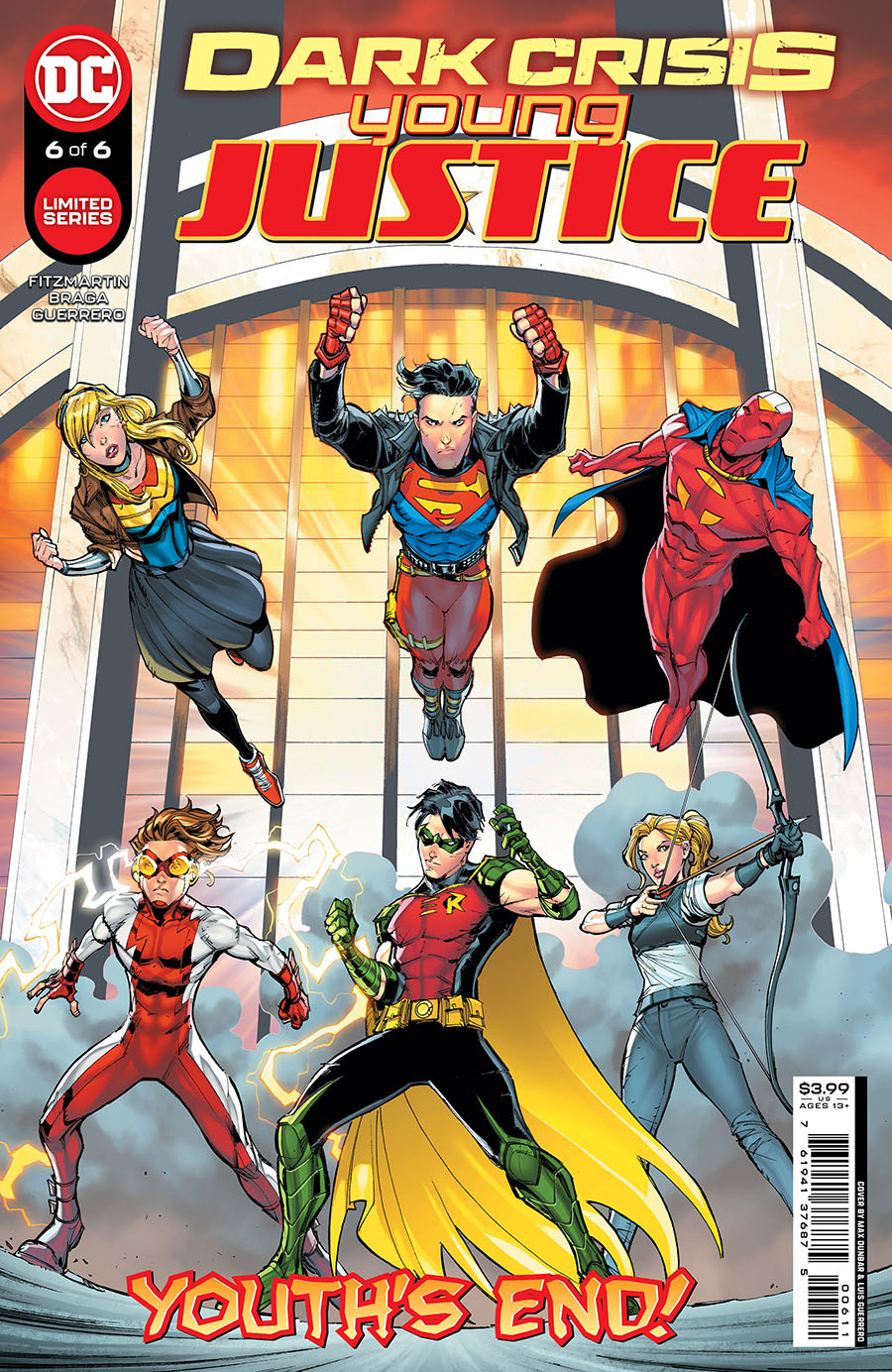 Dark Crisis Young Justice #6 Cover A Regular Max Dunbar Cover