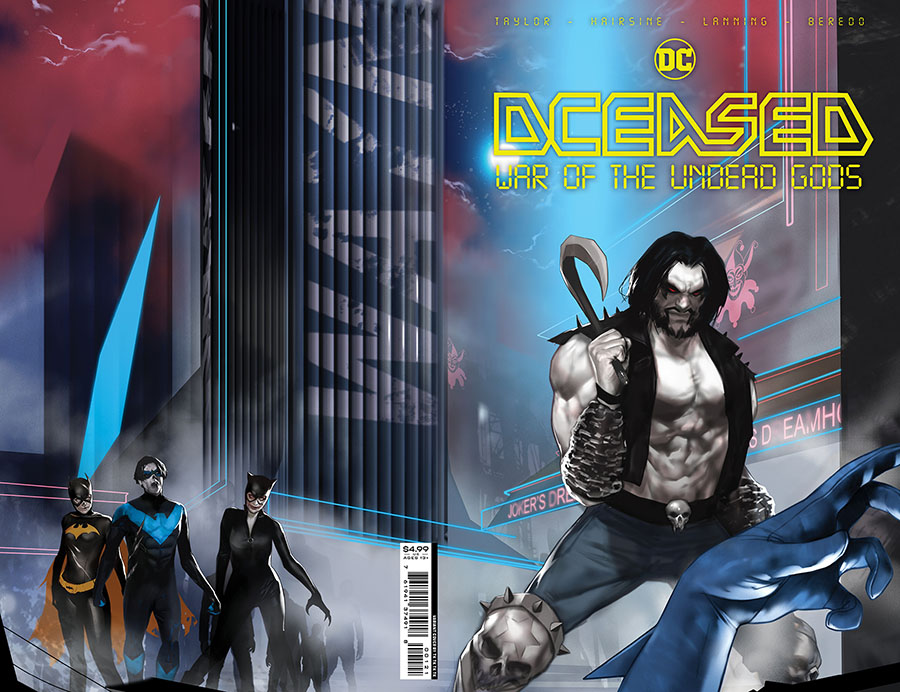 DCeased War Of The Undead Gods #5 Cover B Variant Ben Oliver Homage Wraparound Card Stock Cover