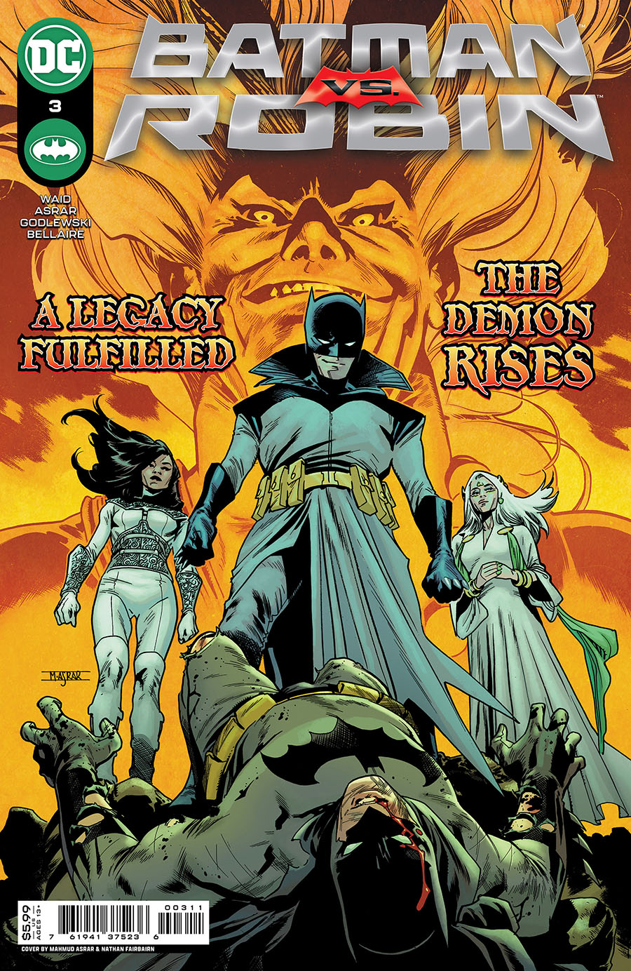 Batman vs Robin #3 Cover A Regular Mahmud Asrar Cover
