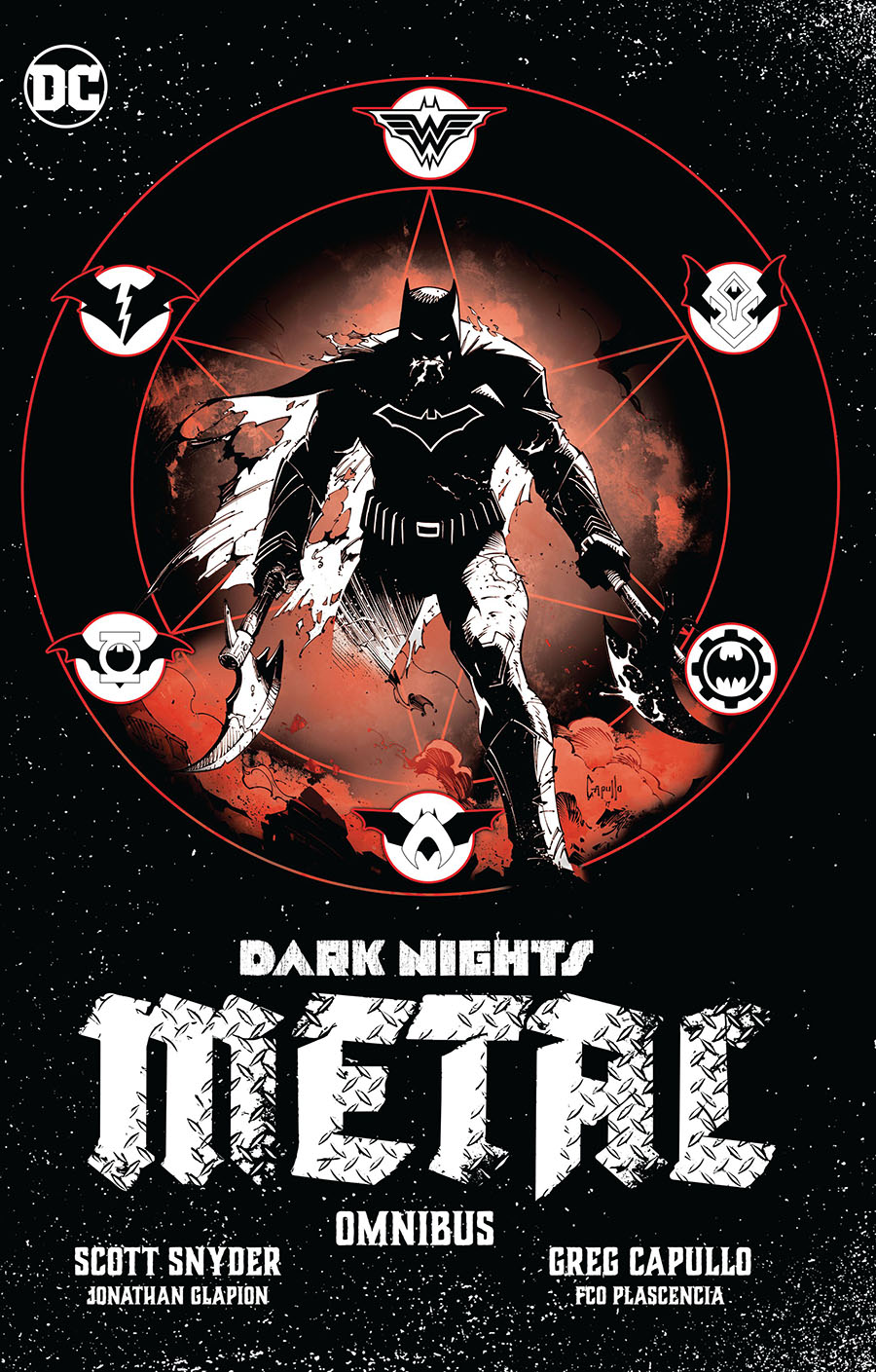 Dark Nights Metal Omnibus HC Book Market Greg Capullo & Jonathan Glapion Cover