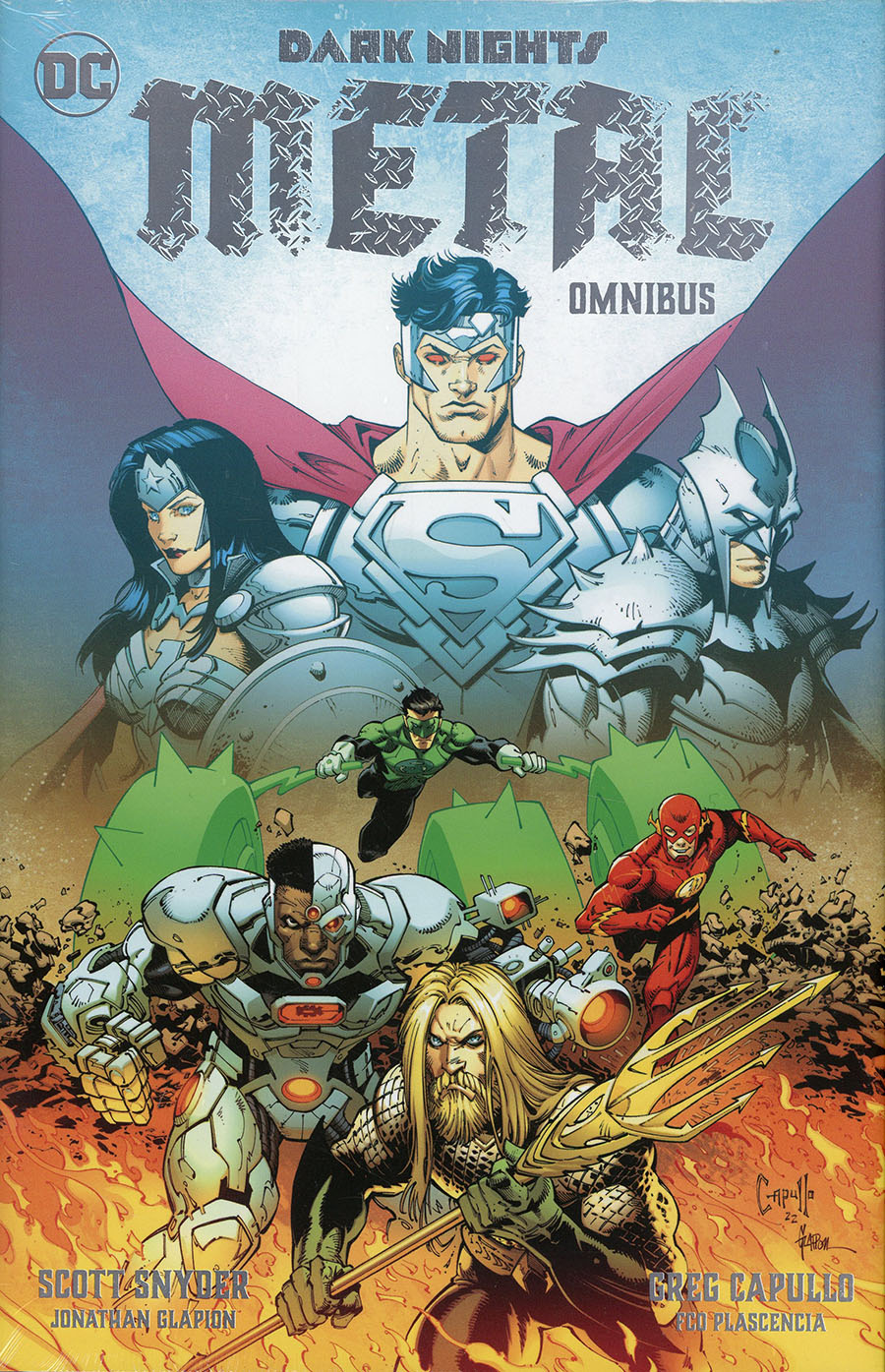 Dark Nights Metal Omnibus HC Direct Market Exclusive Greg Capullo Pencil Variant Cover