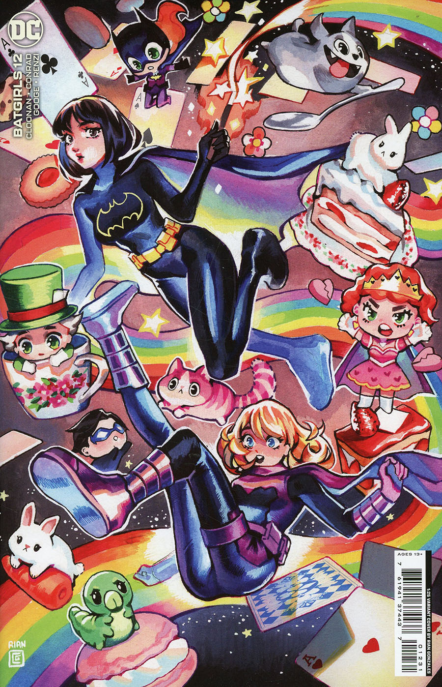 Batgirls #12 Cover D Incentive Rian Gonzales Card Stock Variant Cover