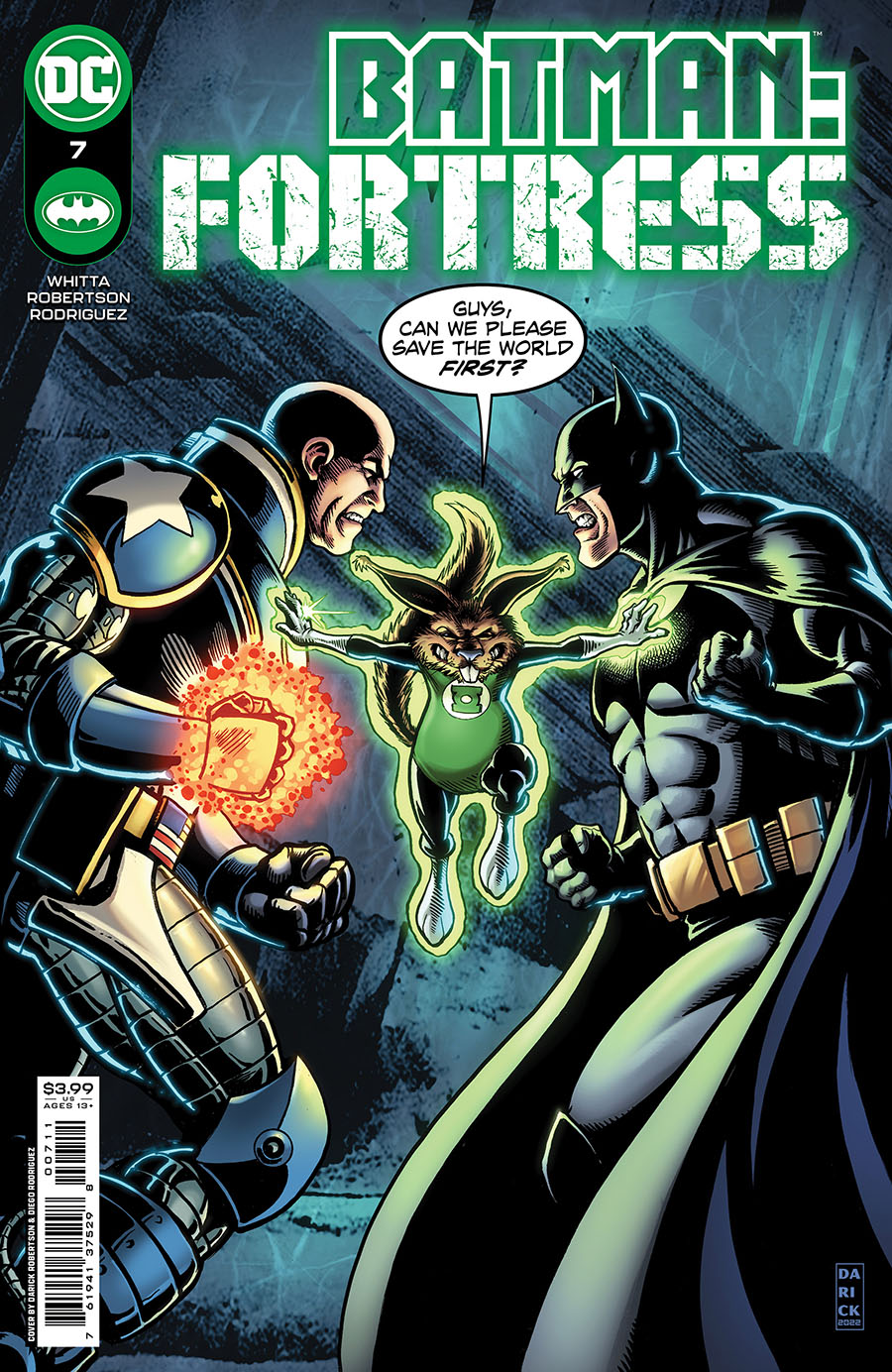 Batman Fortress #7 Cover A Regular Darick Robertson Cover