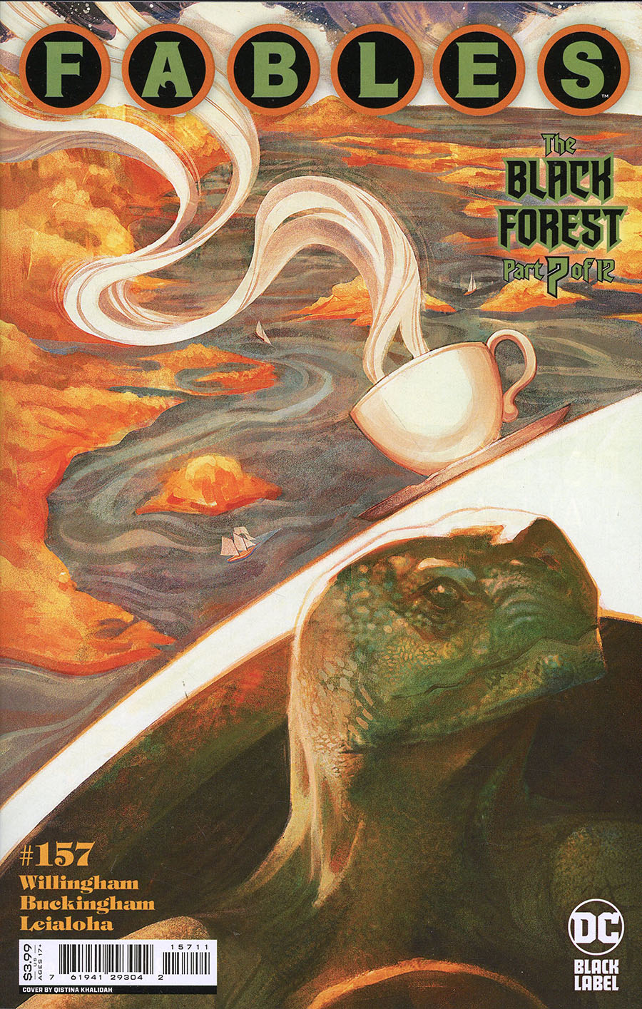 Fables #157 Cover A Regular Qistina Khalidah Cover