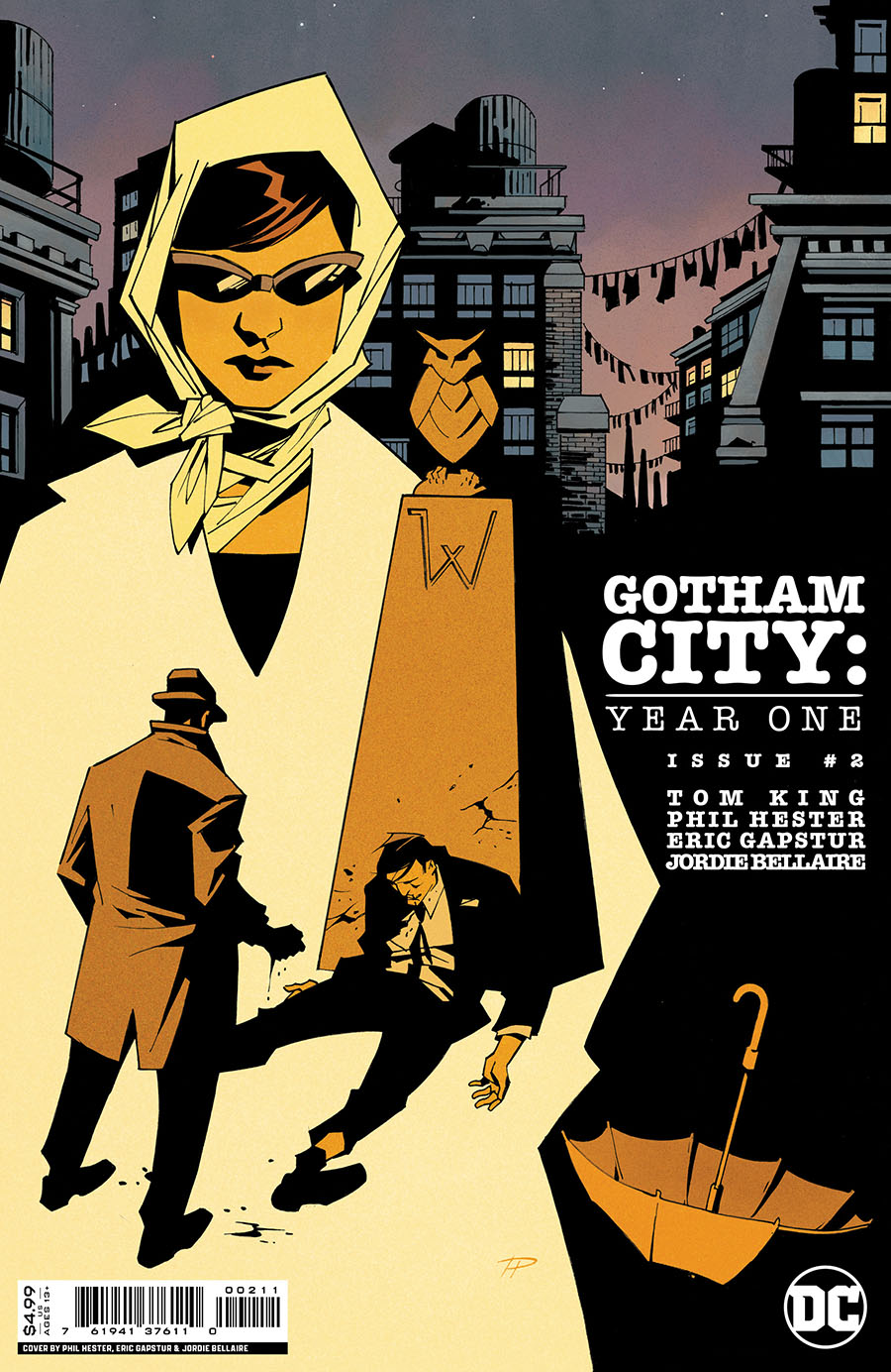 Gotham City Year One #2 Cover A Regular Phil Hester & Eric Gapstur Cover