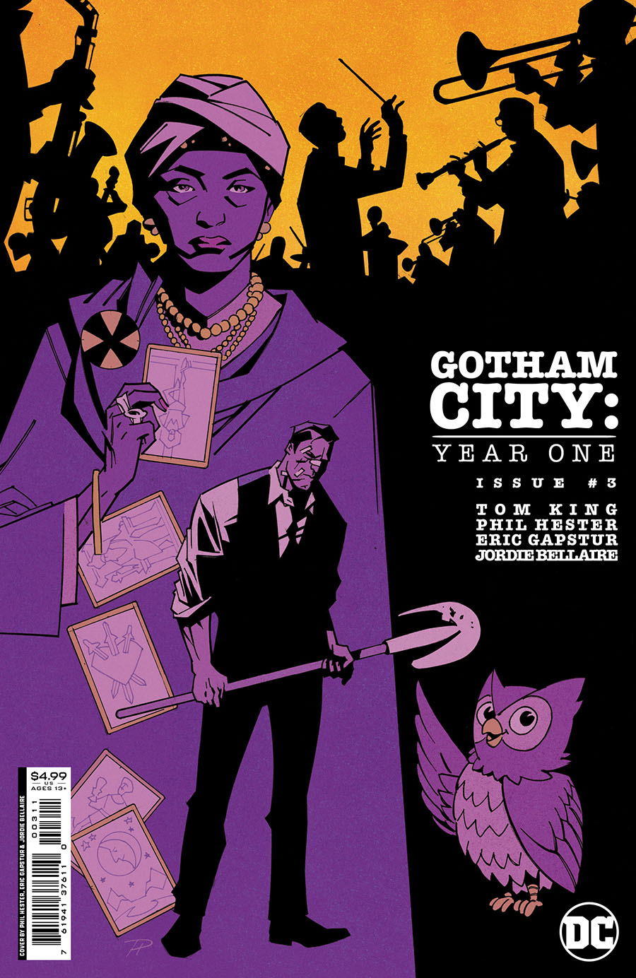 Gotham City Year One #3 Cover A Regular Phil Hester & Eric Gapstur Cover