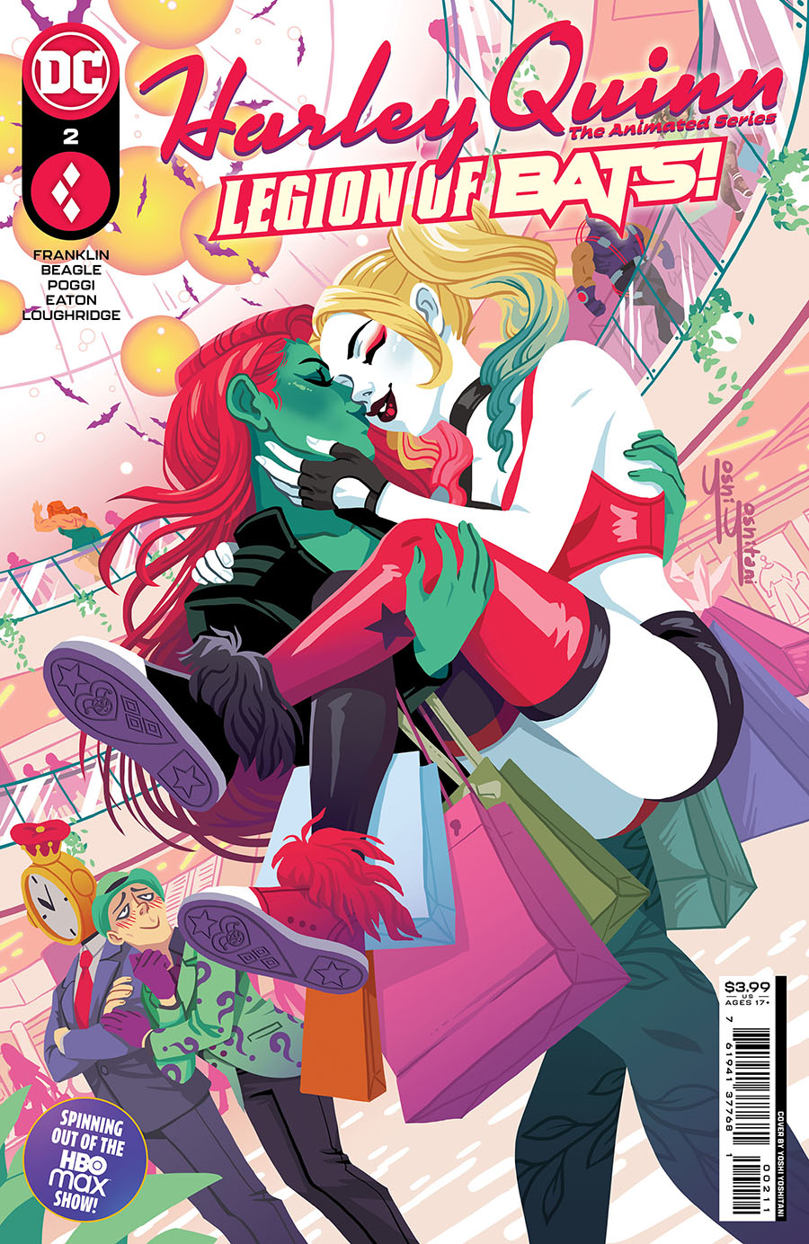 Harley Quinn The Animated Series Legion Of Bats #2 Cover A Regular Yoshi Yoshitani Cover