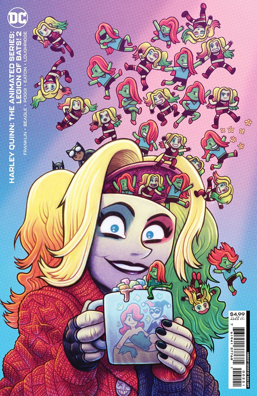 Harley Quinn The Animated Series Legion Of Bats #2 Cover B Variant Dan Hipp Card Stock Cover