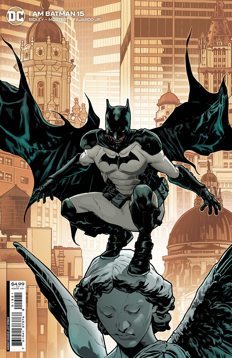 I Am Batman #15 Cover B Variant Jeff Spokes Card Stock Cover (Dark Crisis Tie-In)