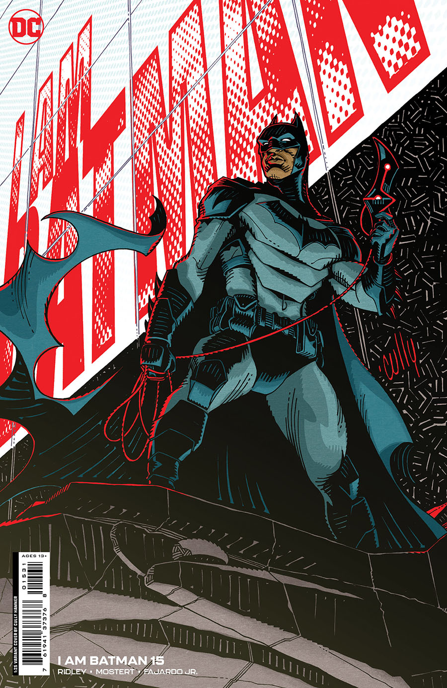 I Am Batman #15 Cover D Incentive Cully Hamner Card Stock Variant Cover (Dark Crisis Tie-In)