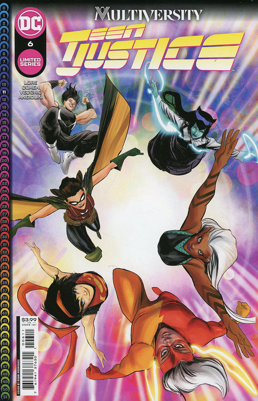 Multiversity Teen Justice #6 Cover A Regular Robbi Rodriguez Cover