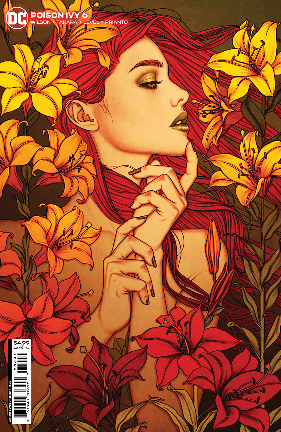 Poison Ivy #6 Cover C Variant Jenny Frison Card Stock Cover