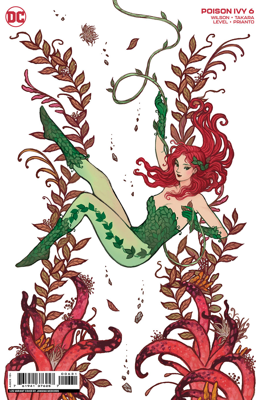 Poison Ivy #6 Cover D Incentive Janaina Medeiros Card Stock Variant Cover