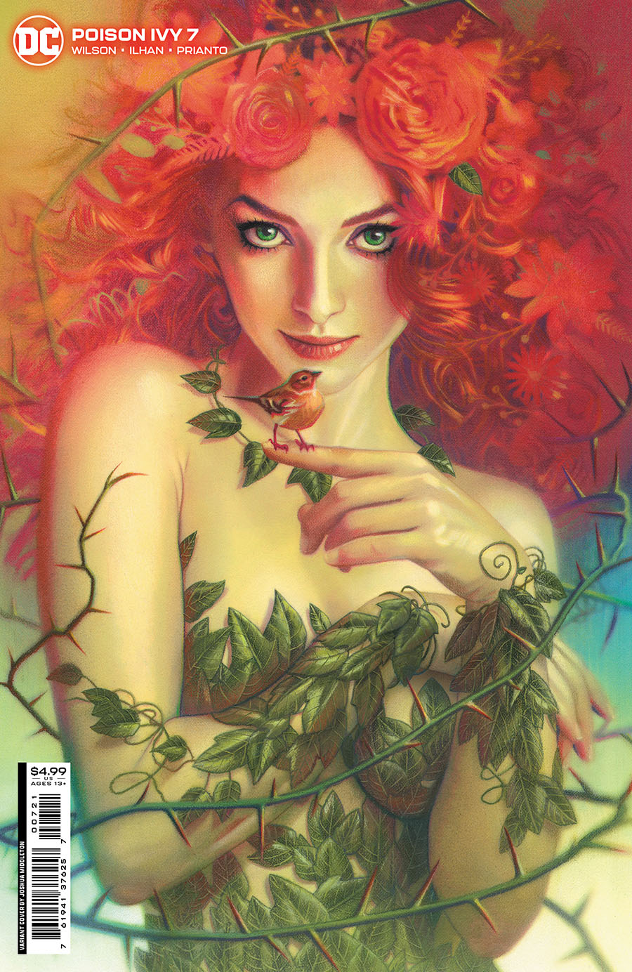 Poison Ivy #7 Cover B Variant Joshua Middleton Card Stock Cover