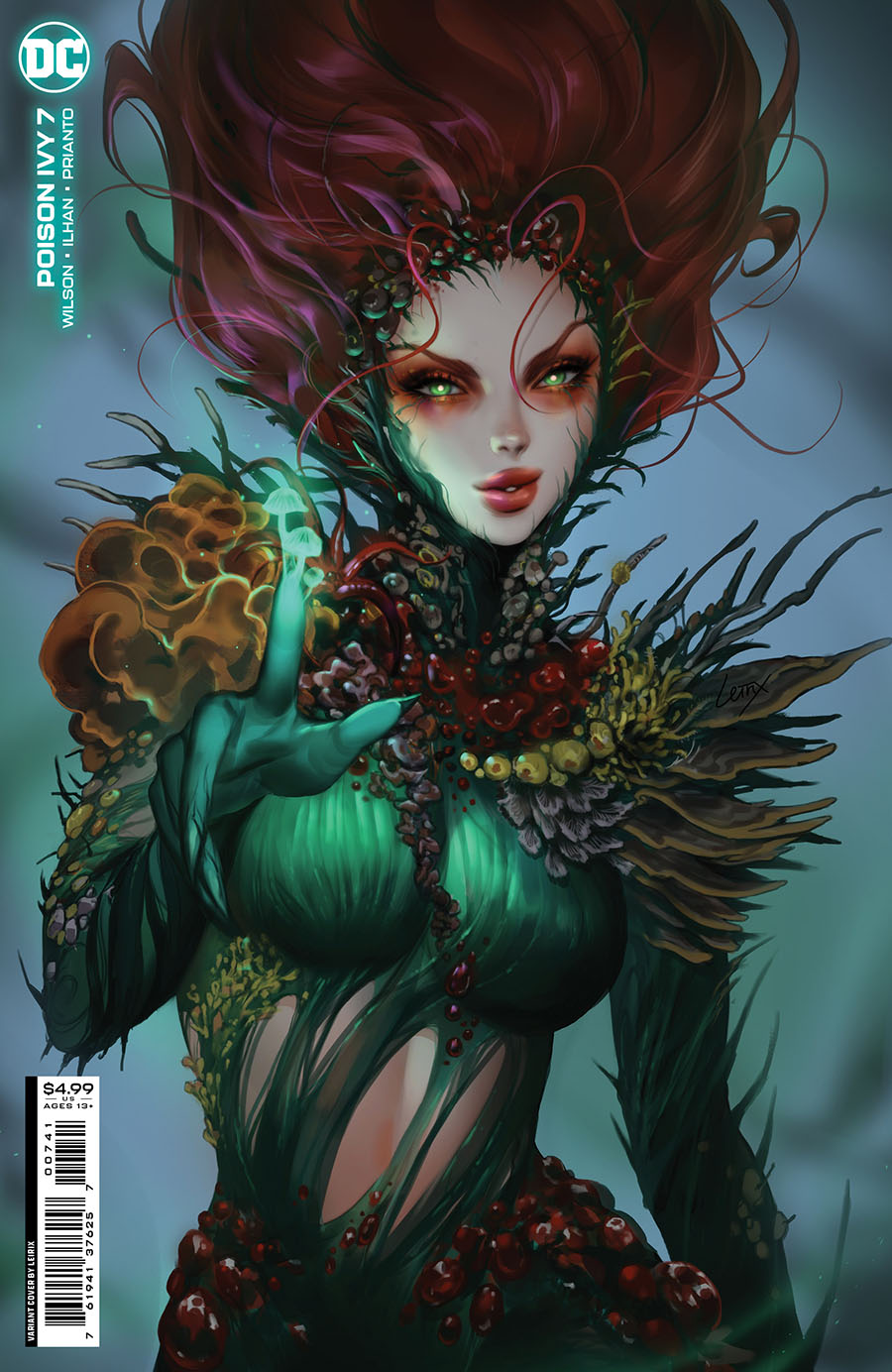 Poison Ivy #7 Cover C Variant Lesley Leirix Li Card Stock Cover