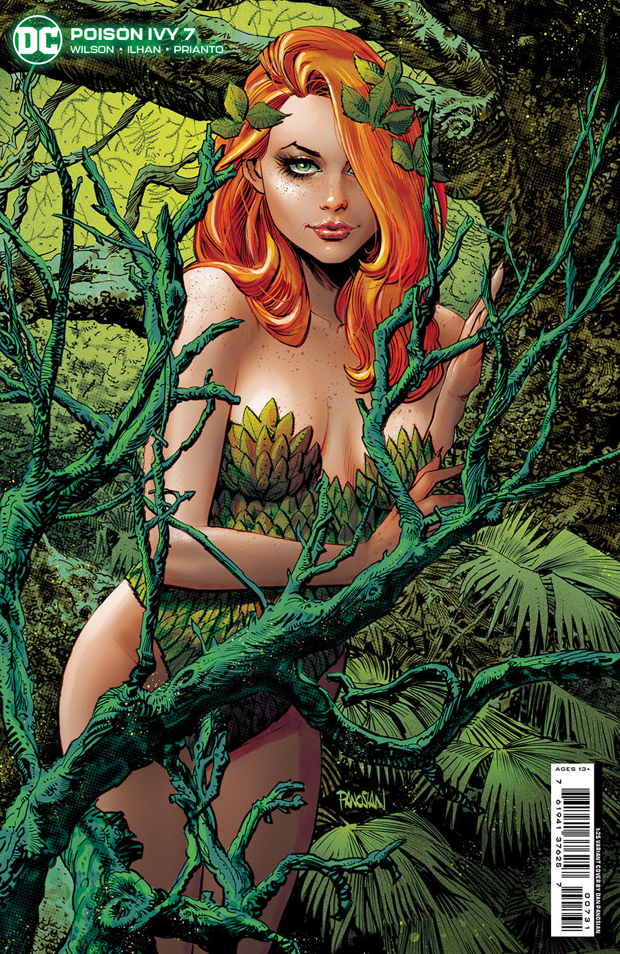 Poison Ivy #7 Cover E Incentive Dan Panosian Card Stock Variant Cover