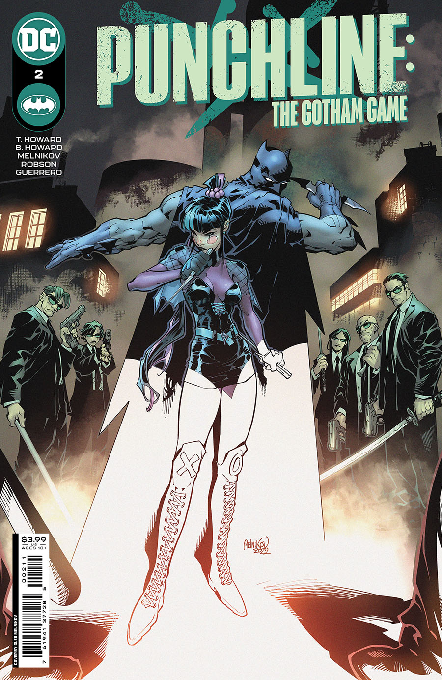 Punchline The Gotham Game #2 Cover A Regular Gleb Melnikov Cover