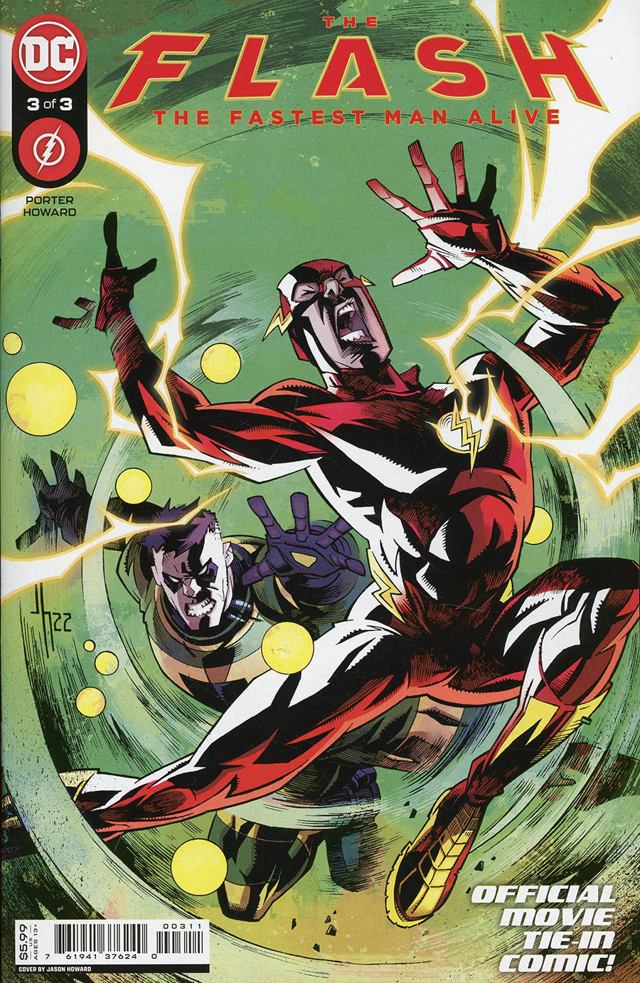 Flash The Fastest Man Alive Vol 2 #3 Cover A Regular Jason Howard Cover