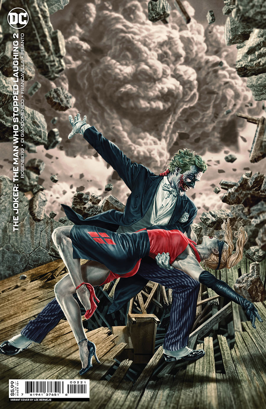 Joker The Man Who Stopped Laughing #2 Cover B Variant Lee Bermejo Cover