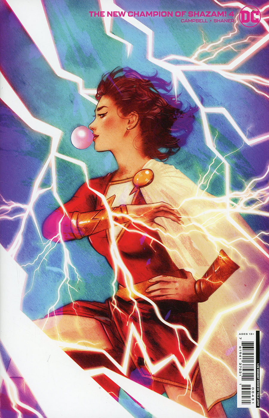 New Champion Of SHAZAM #4 Cover C Incentive Tula Lotay Card Stock Variant Cover