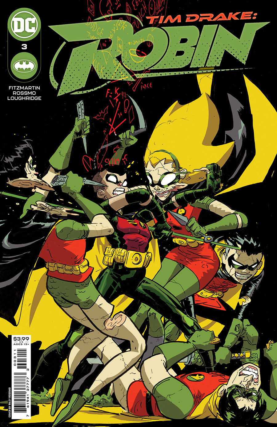 Tim Drake Robin #3 Cover A Regular Riley Rossmo Cover