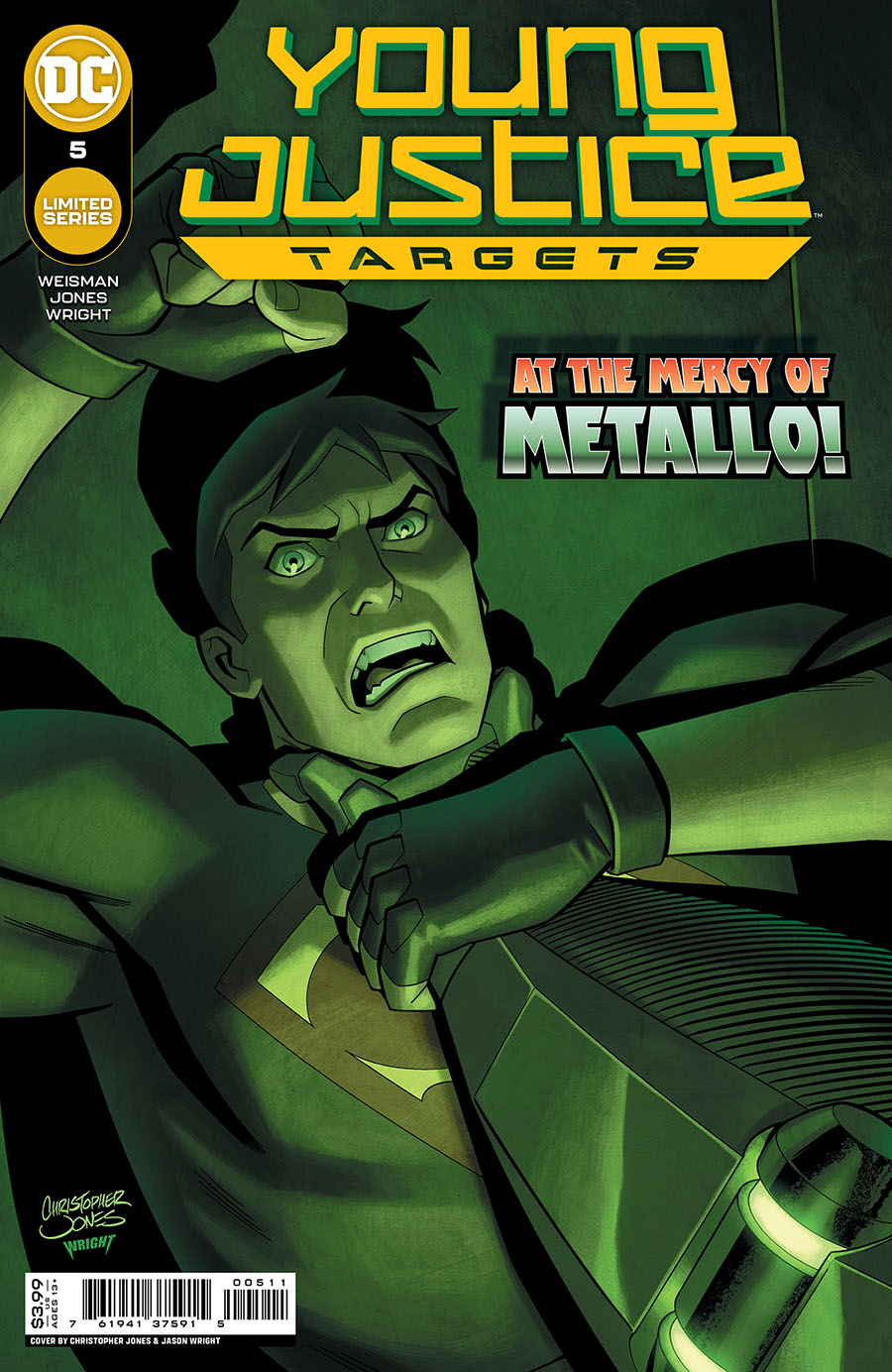 Young Justice Targets #5 Cover A Regular Christopher Jones Cover