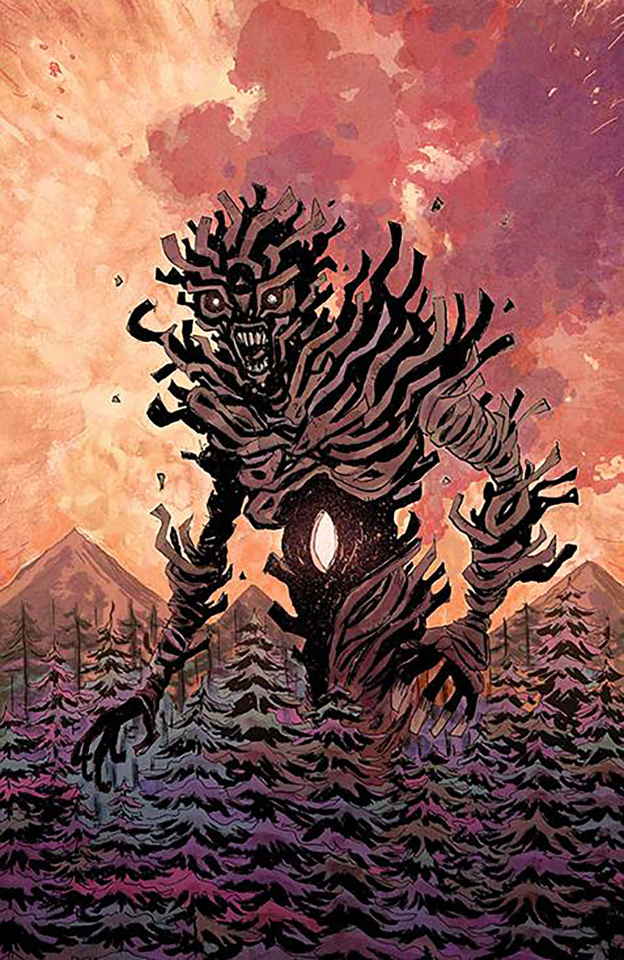 Behold Behemoth #1 Cover C Incentive Jeff Lemire Virgin Cover