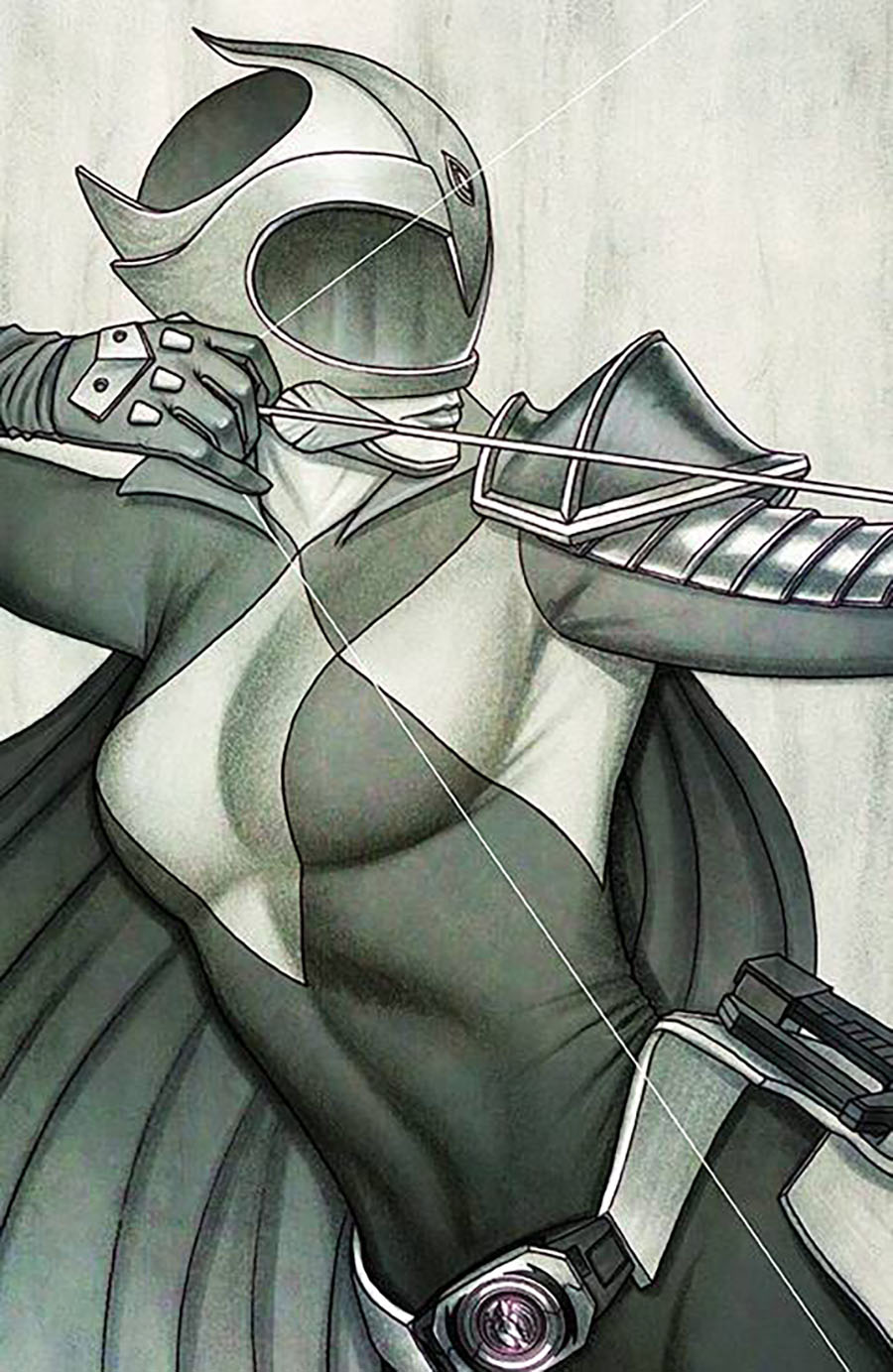 Mighty Morphin Power Rangers (BOOM Studios) #102 Cover D Incentive Jenny Frison Virgin Cover