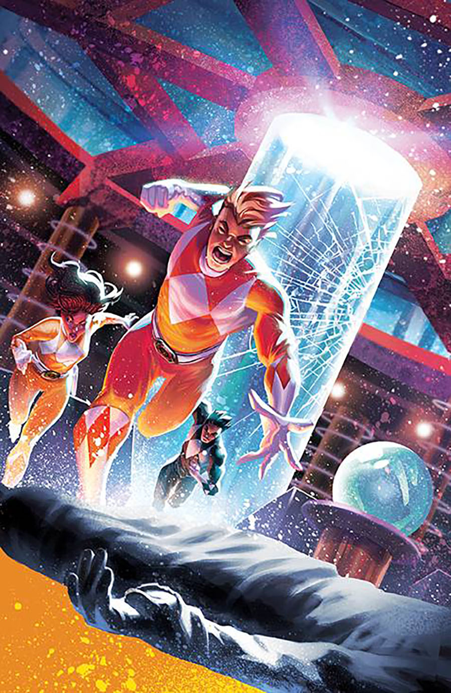 Mighty Morphin Power Rangers (BOOM Studios) #102 Cover E Incentive Mateus Manhanini Virgin Cover