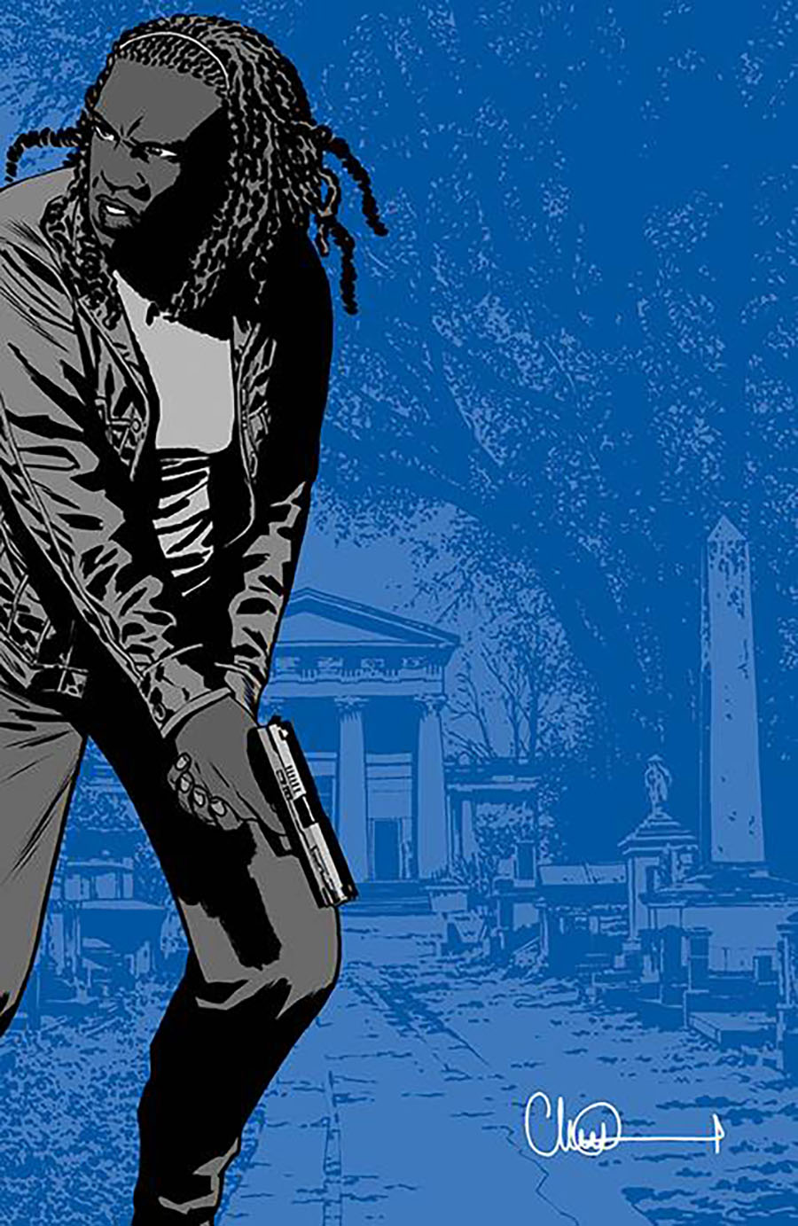 Damn Them All #2 Cover C Incentive Charlie Adlard Virgin Cover