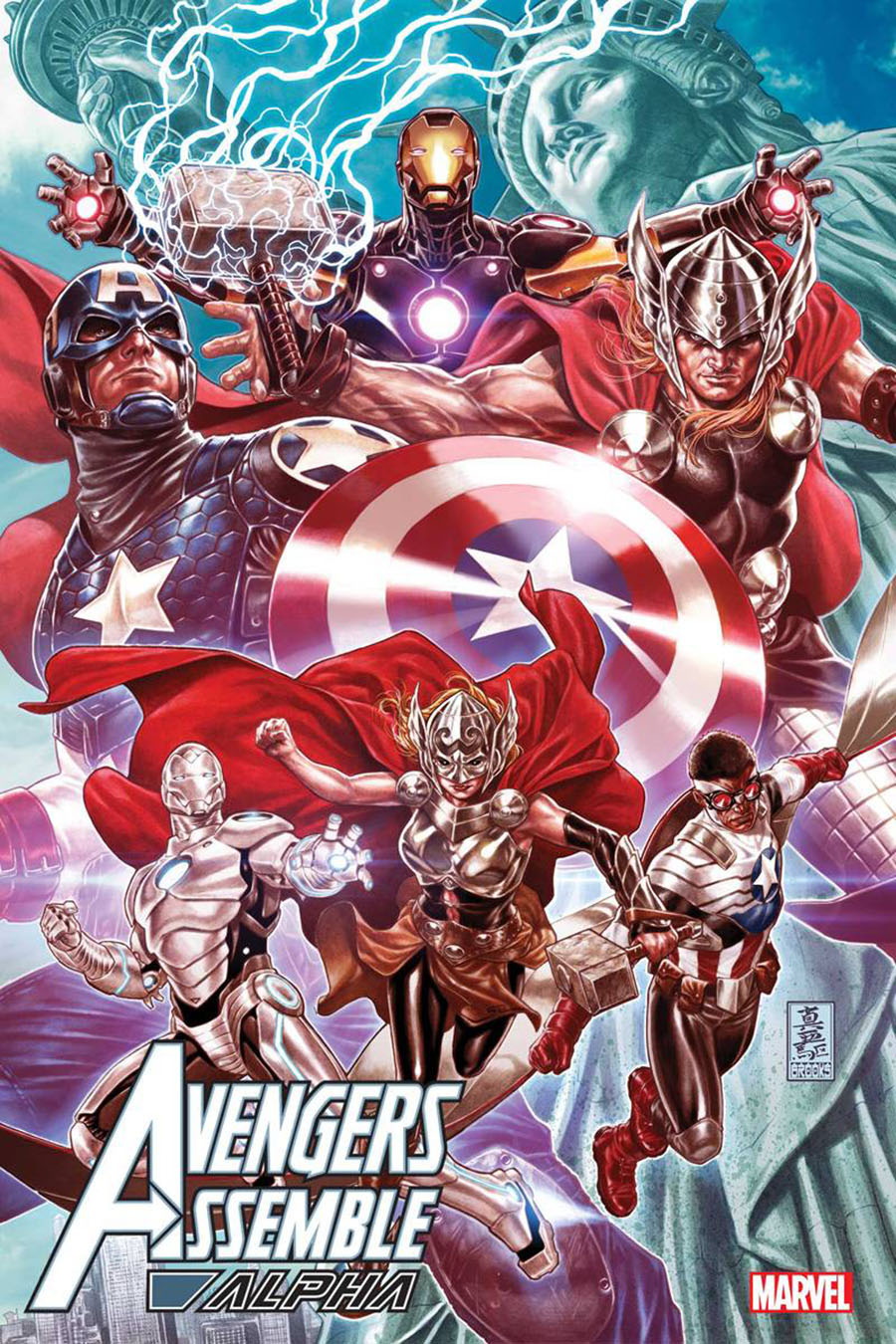 Avengers Assemble Alpha #1 (One Shot) Cover D Incentive Mark Brooks Hidden Gem Variant Cover (Avengers Assemble Part 1)