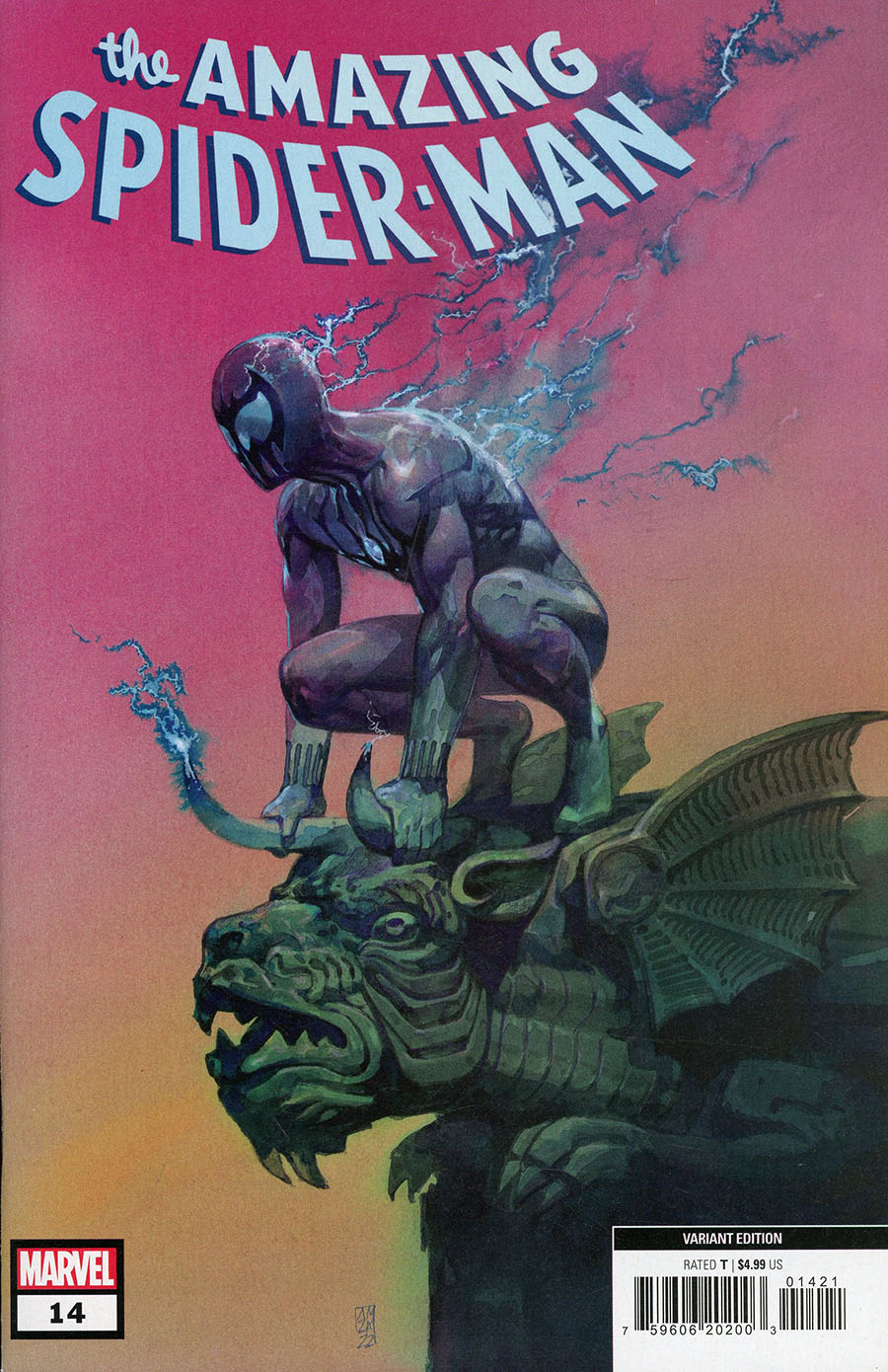 Amazing Spider-Man Vol 6 #14 Cover F Incentive Alex Maleev Variant Cover (Dark Web Prelude)