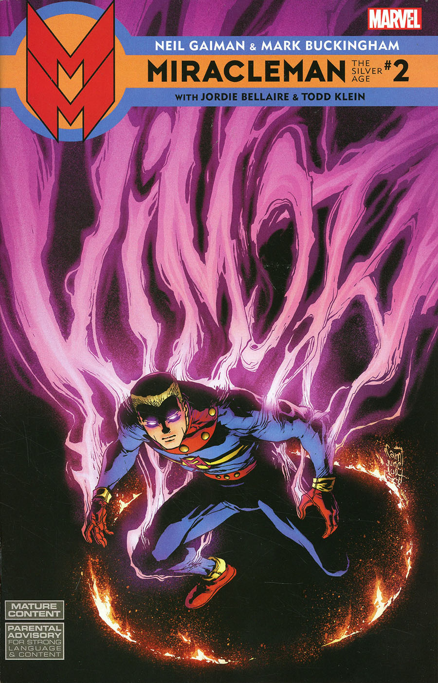 Miracleman By Gaiman & Buckingham The Silver Age #2 Cover C Incentive Giuseppe Camuncoli Variant Cover