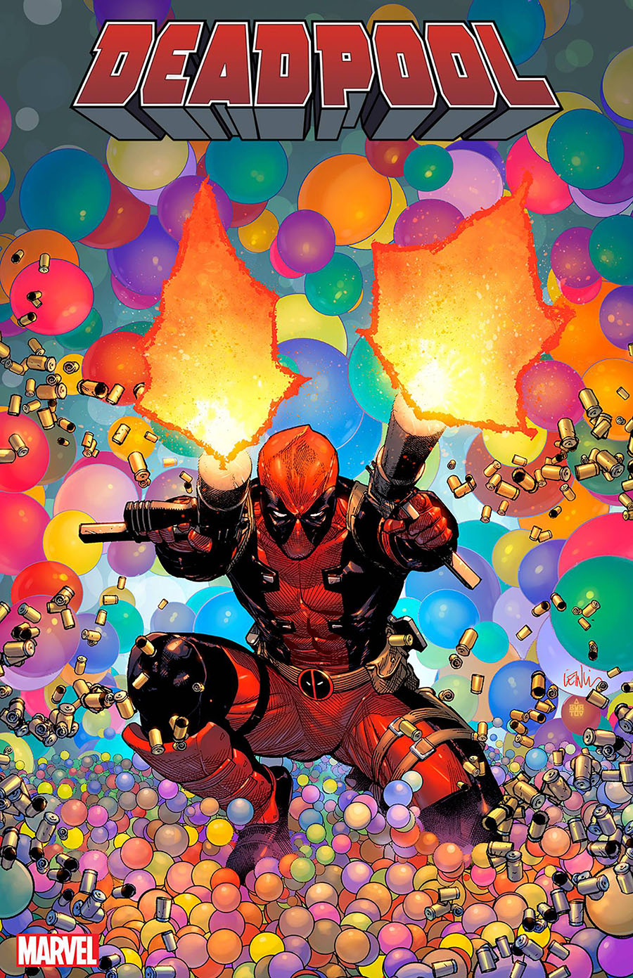 Deadpool Vol 8 #1 Cover F Incentive Leinil Francis Yu Variant Cover
